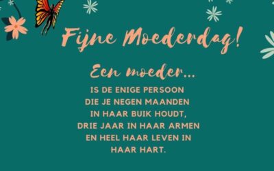 Fijne moederdag!