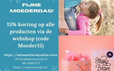 Moederdag! 15% webshopkorting